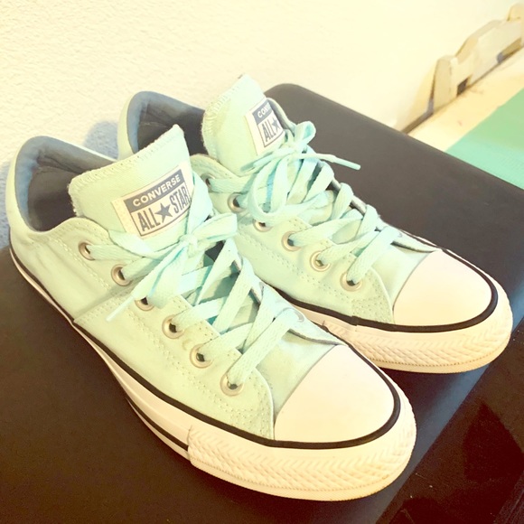 womens mint converse shoes